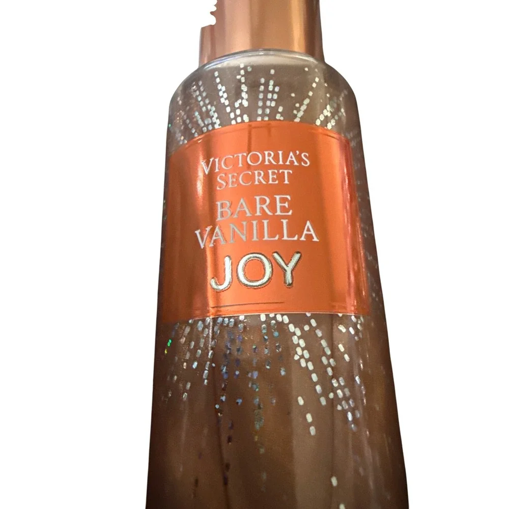 Victoria's Secret Bare Vanilla Joy Shimmer Fragrance Mist 8.4oz Holiday Spray